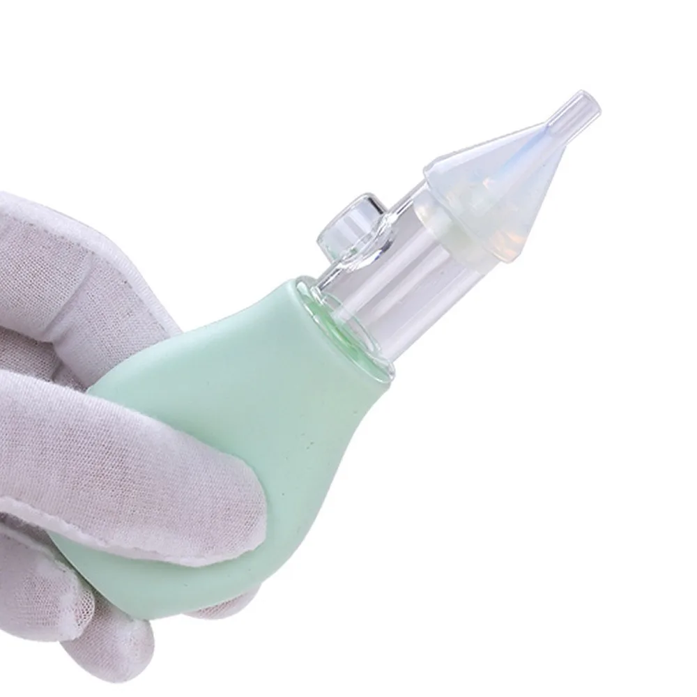 Aspirador nasal infantil con succión y punta suave de seguridad