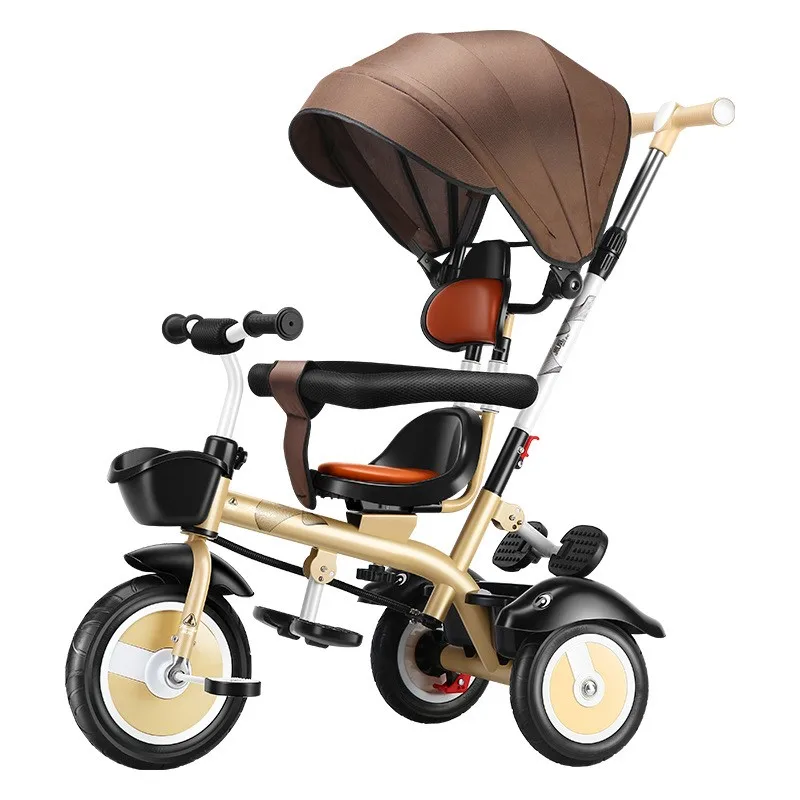 LazyChild triciclo ligero infantil de plástico y metal, fácil manejo - imagen 2
