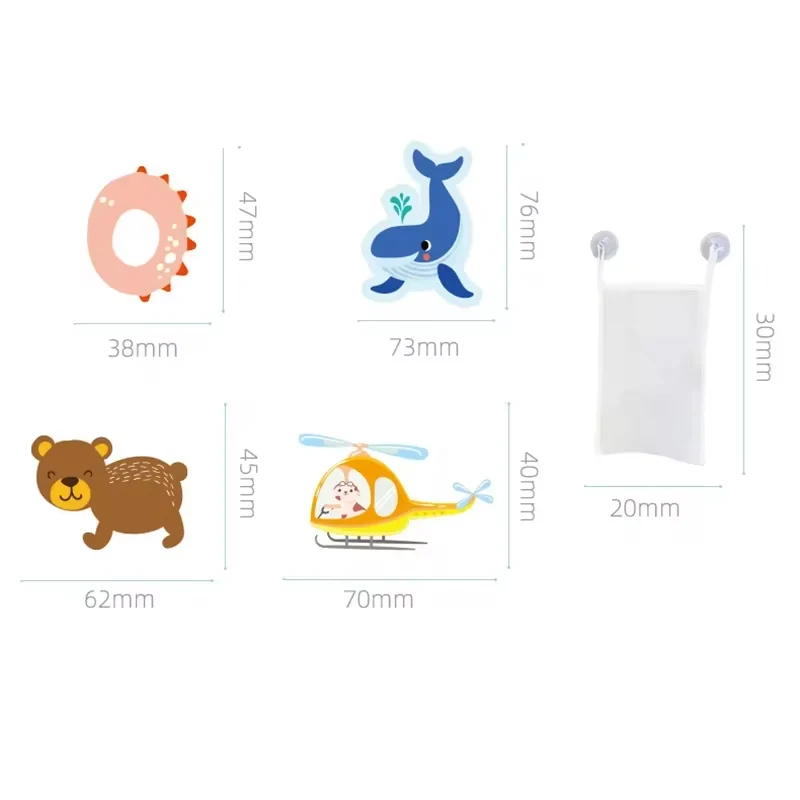 Juguete baño flotante educativo animales de espuma EVA para bebé - imagen 2