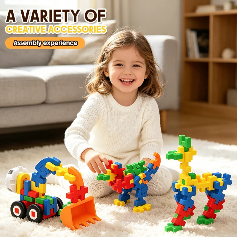 Bloques de construcción educativos para niños – Regalo aprendizaje - imagen 2