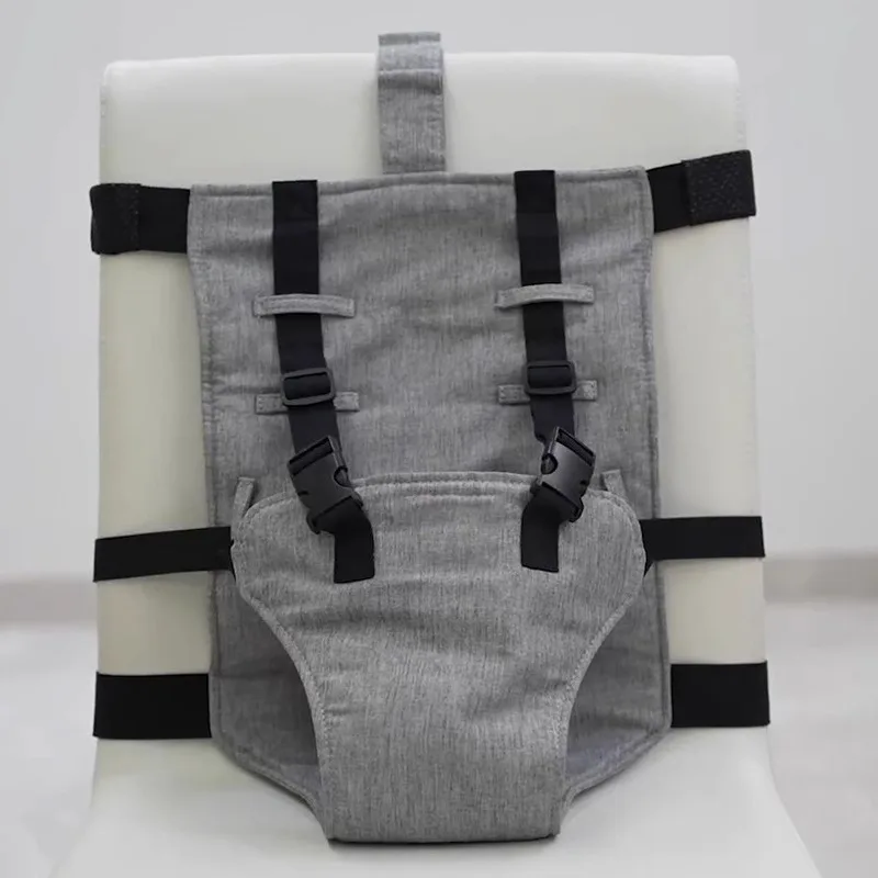 Silla alta portátil para bebé con arnés de seguridad - imagen 2