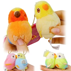 Peluche colgante de pájaros de dibujos animados, divertido