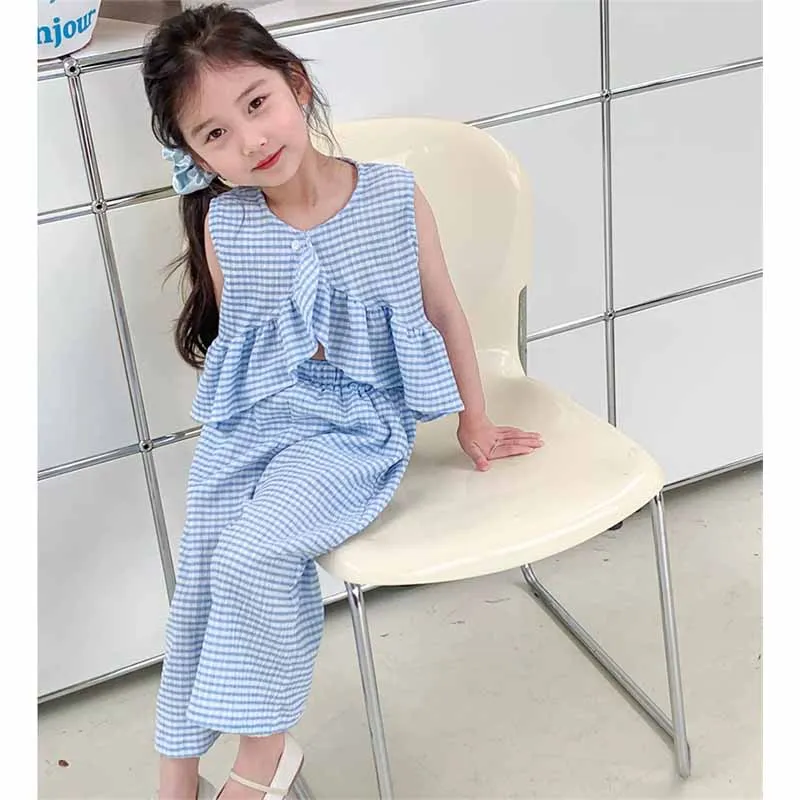 Conjunto de verano para niño: top con volantes y pantalón - imagen 4