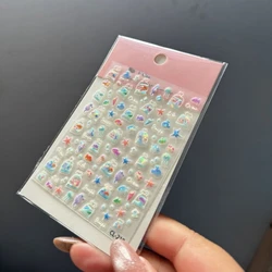 Pegatinas en relieve con peces del océano, resistentes al agua