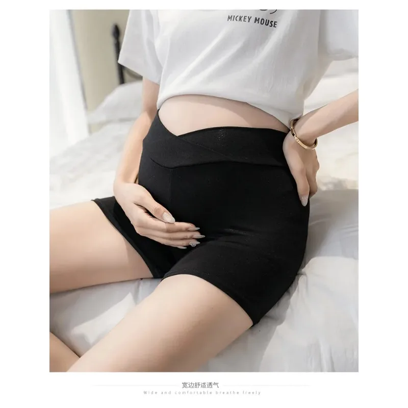 Pantalones de seguridad embarazadas verano con cintura ajustable - imagen 3