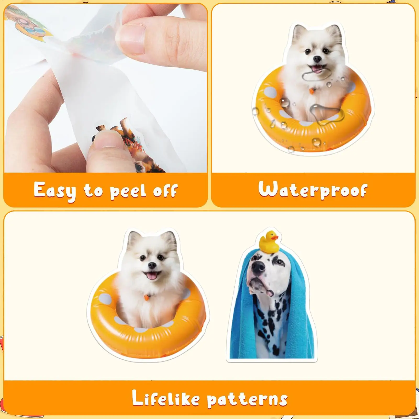 Hondstickers pegatinas impermeables hawaianas para cuadernos - imagen 4