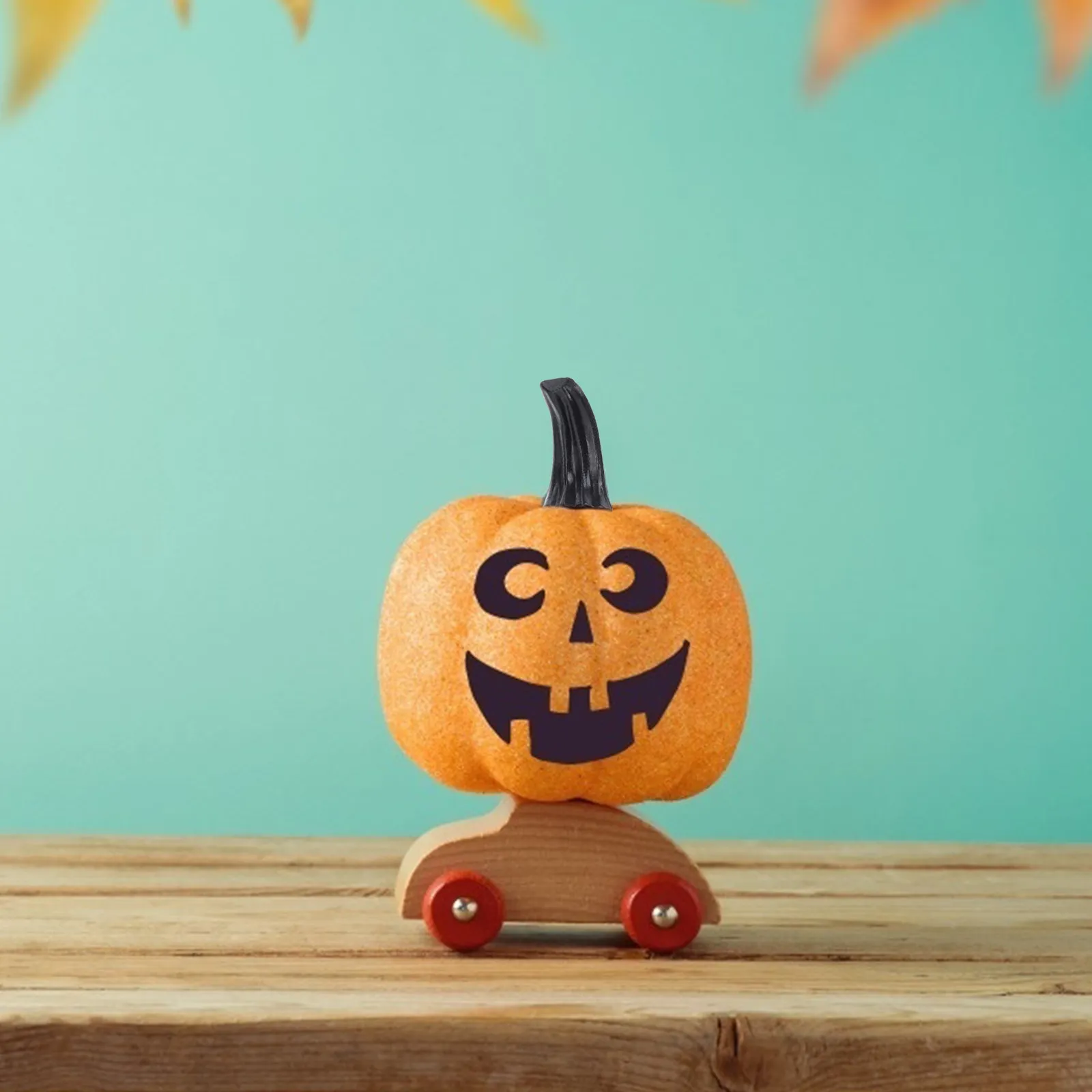 Accesorios tallos de calabaza para decoración Halloween y otoño - imagen 3