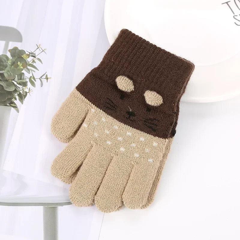Guantes de felpa para niños con animalitos – Otoño-Invierno - imagen 4