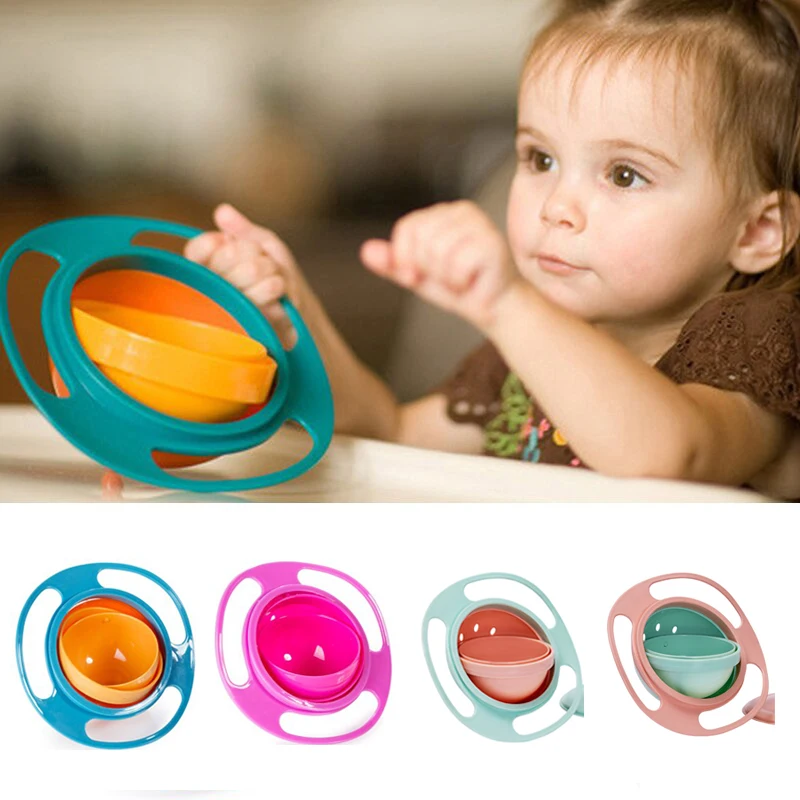 Giroscopio infantil con platos de alimentación - Entrenamiento de equilibrio 360°