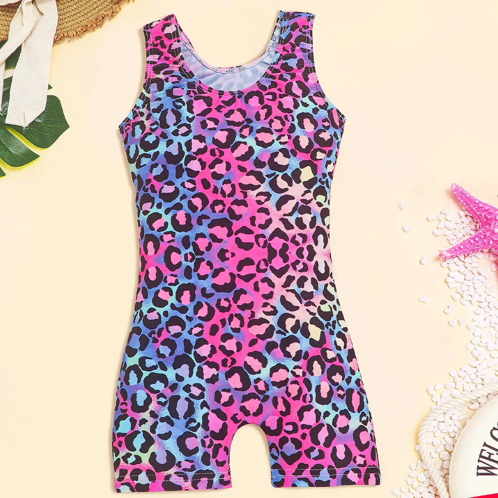 Bañador de una pieza para niña con estampado leopardo - imagen 5