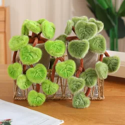 Planta de peluche Pothos en maceta para decoración y regalo