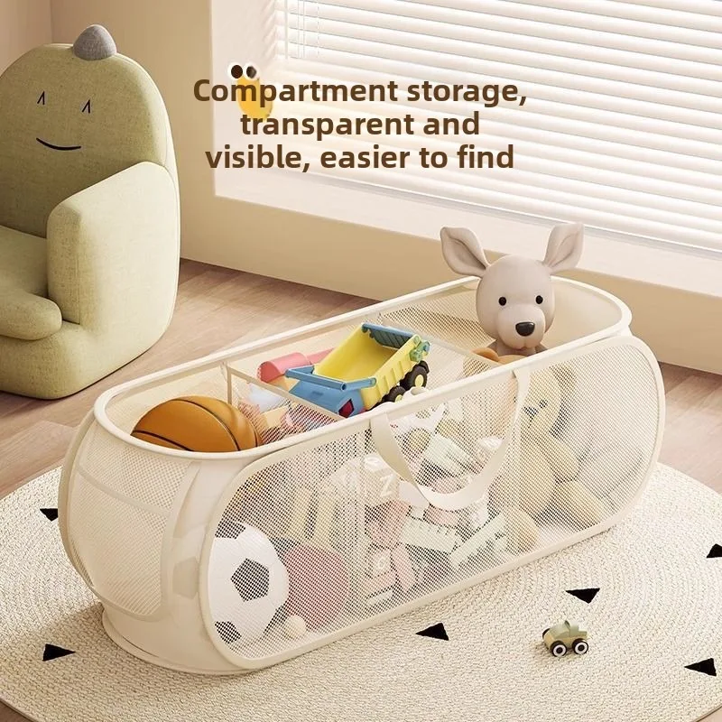 Cesta de malla para ropa sucia y juguetes infantiles - imagen 2