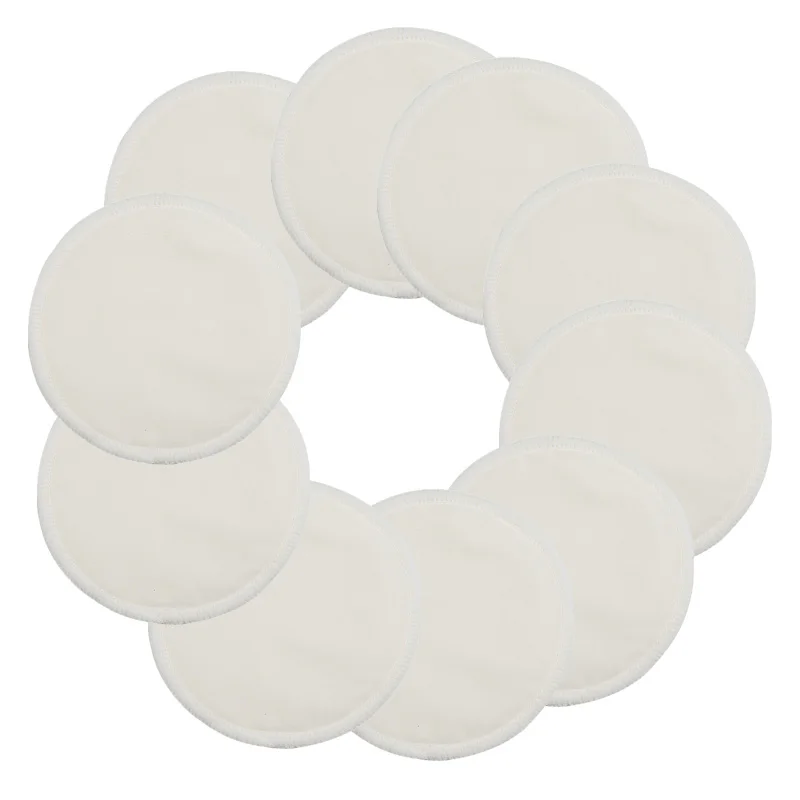 Almohadillas de lactancia de bambú lavables y reutilizables - imagen 2