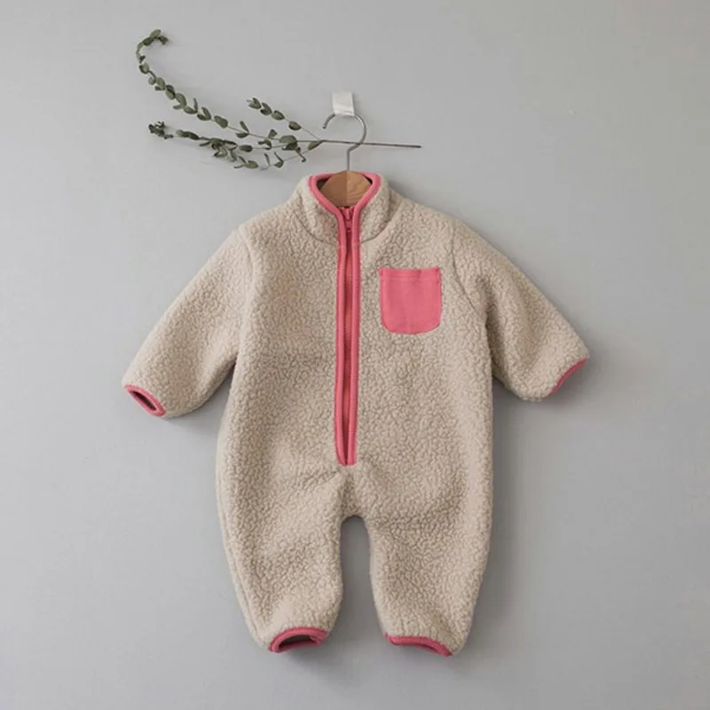Mono enterizo MILANCEL forro suave patchwork bebe primavera otoño - imagen 3
