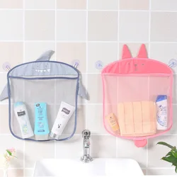 Bolsa de baño bebé con ventosa para juguetes malla