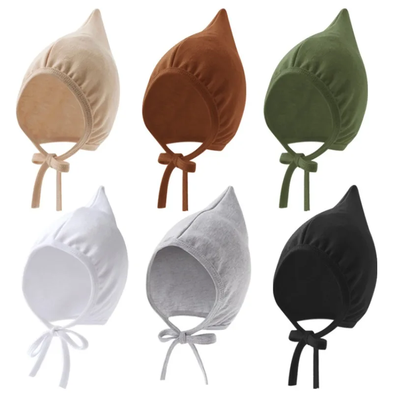Fetal gorro algodón suave protección oídos recién nacido infantil