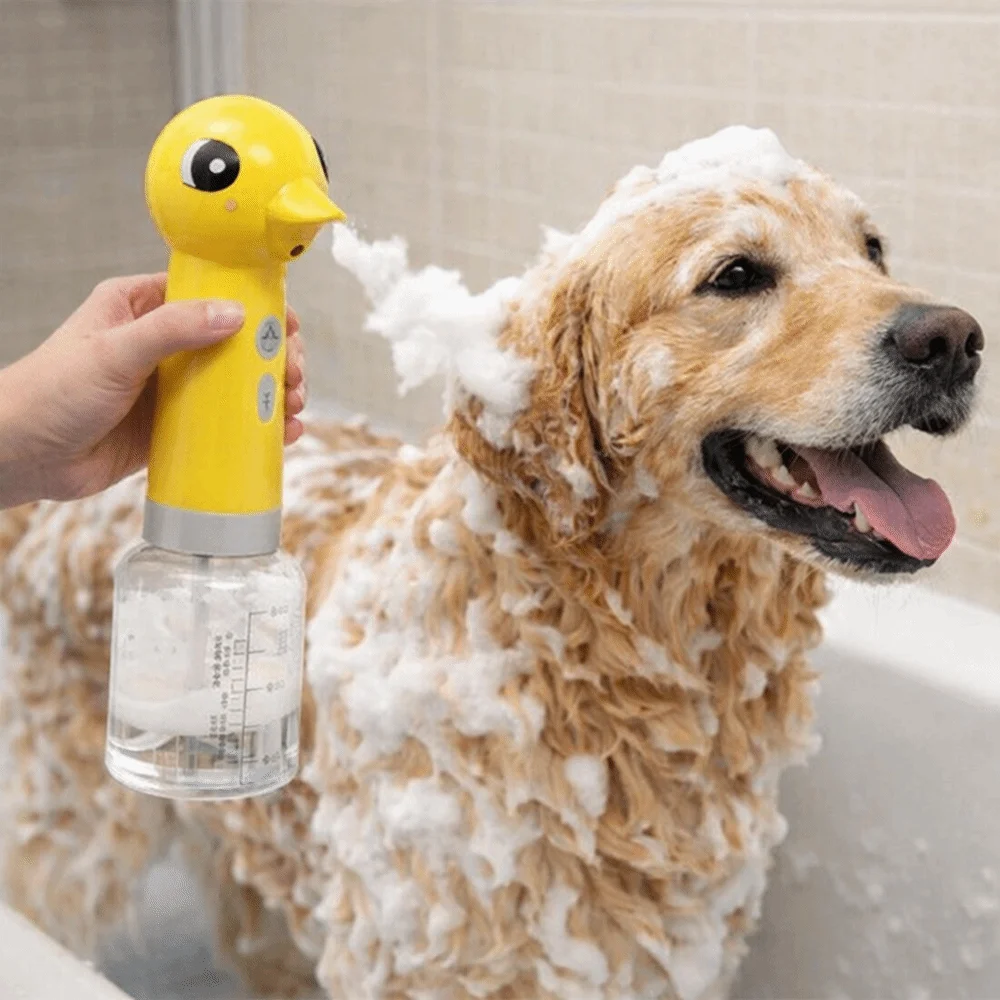 Máquina de espuma recargable para bañar mascotas automática, bajo ruido - imagen 3