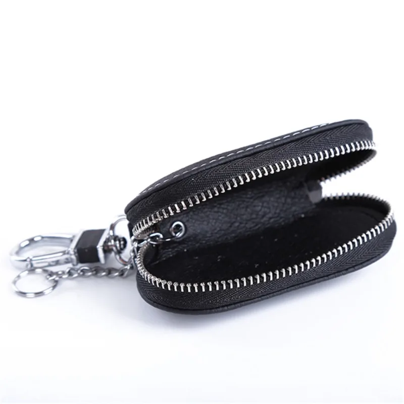 Funda para llaves de coche en cuero PU con cremallera - imagen 3