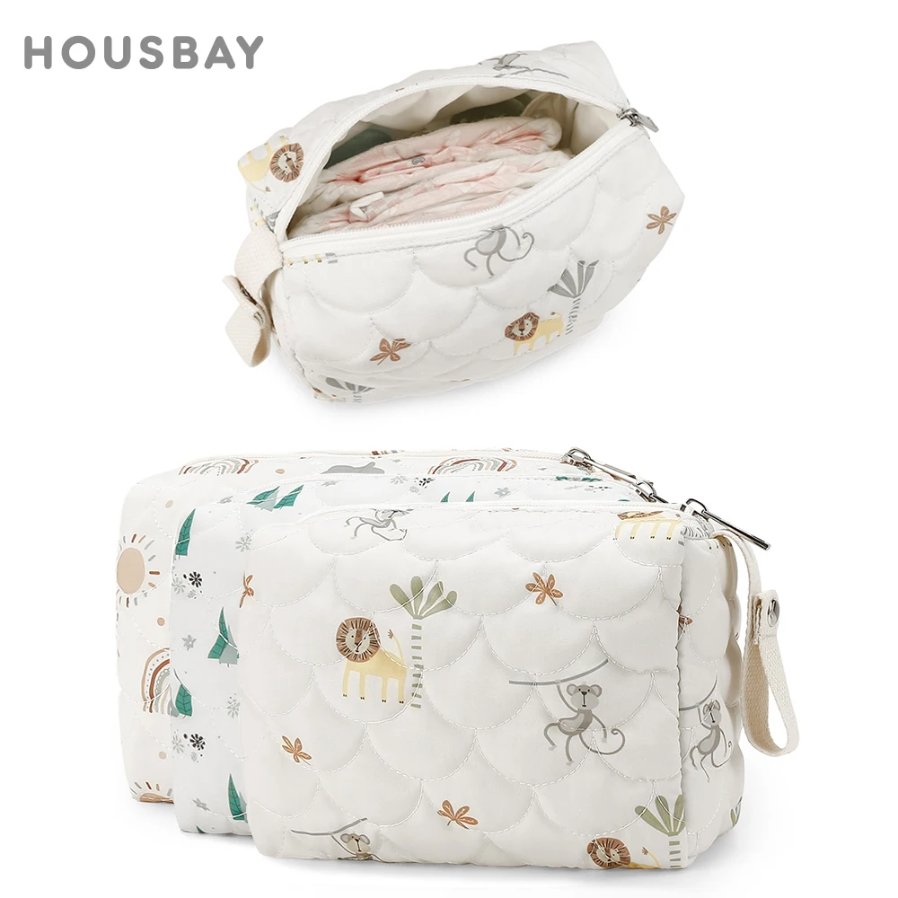 Bolsa de pañales impermeable reutilizable para cochecito arcoíris - imagen 4