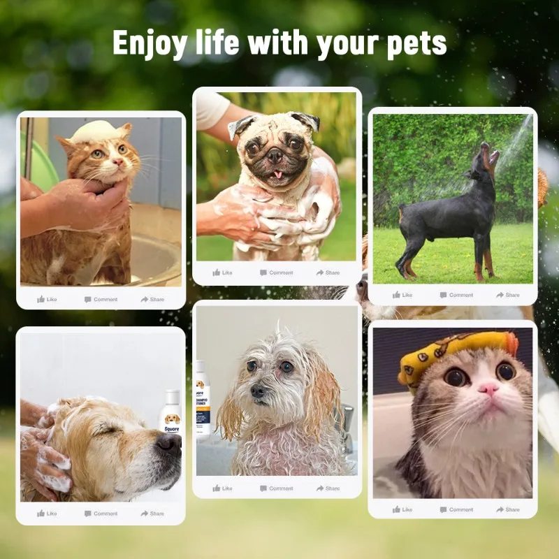 Champú desodorizante natural para perros y gatos, hipoalergénico - imagen 4
