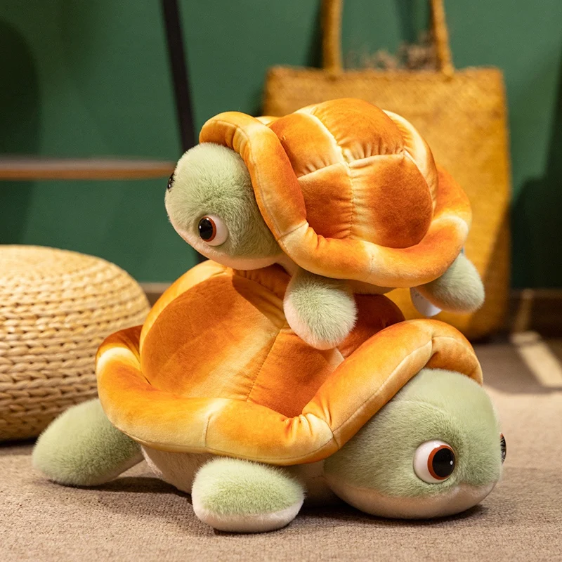 Peluche de tortuga marina para niños, suave y decorativo - imagen 2
