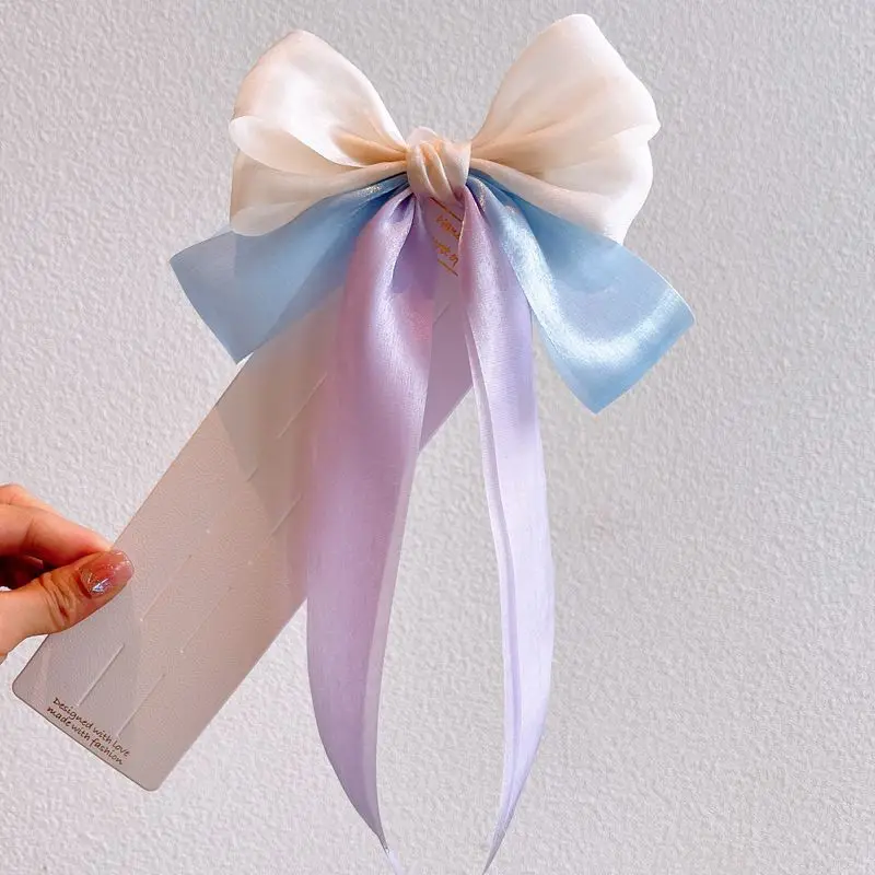 Pasador de pelo con lazo y lentejuelas para niñas - imagen 3