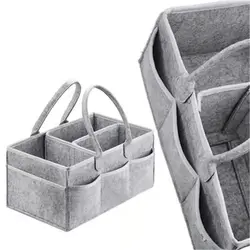 Organizador de pañales portátil de bebé, ideal para cambiador