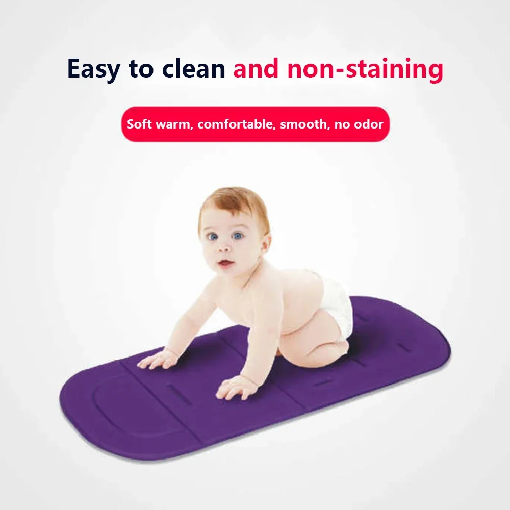 Cojín protector transpirable para cochecito de bebé – Universal y suave - imagen 2