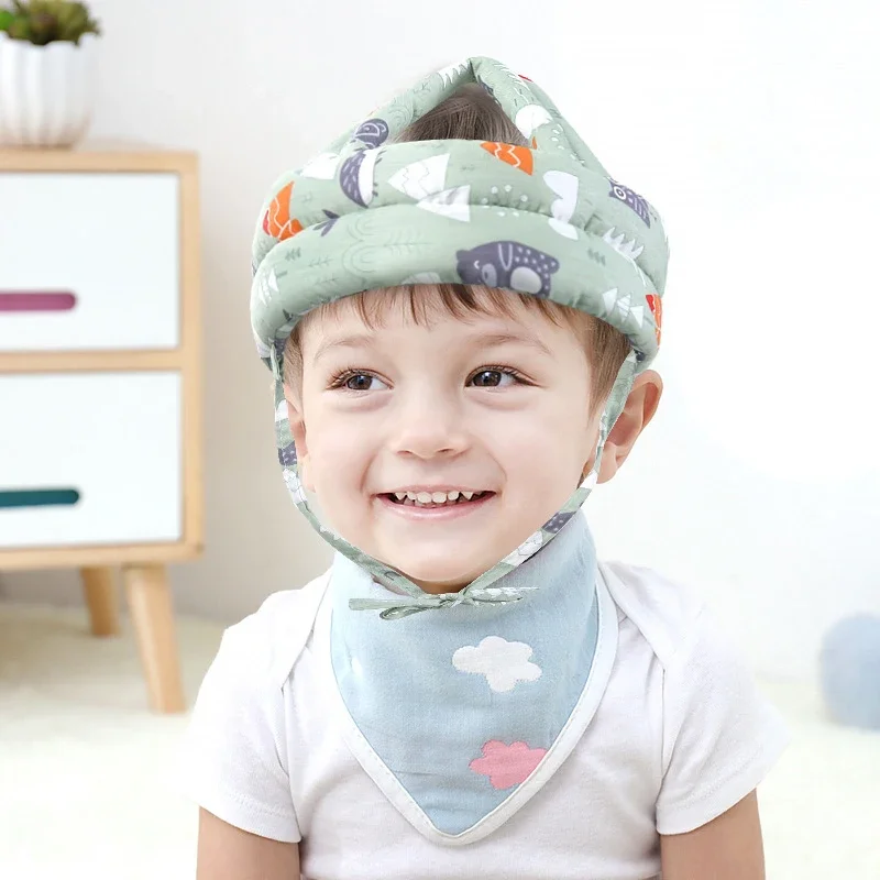 Gorro protector acolchado para bebé – Ajuste seguro y suave - imagen 3
