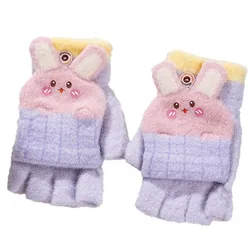 Manoplas infantiles con orejitas de conejo – Guantes térmicos