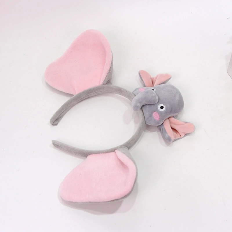 Diadema de peluche conejo suave para niños – Cosplay y fiesta - imagen 3