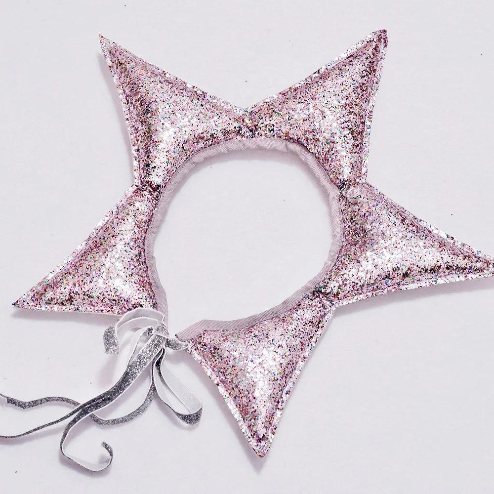 Diademas con estrellas para Noël infantil - pack decorativo festivo - imagen 2