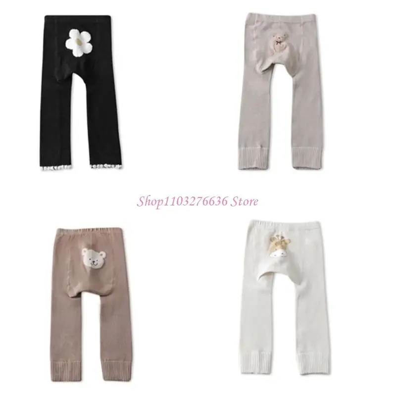 Leggings elásticos lisos para niños, multifunción y cómodos - imagen 3