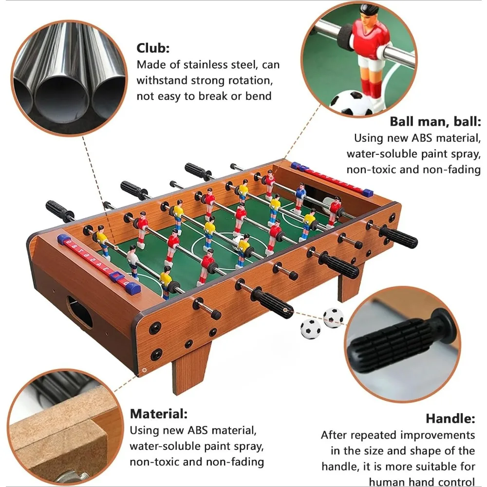 Mesa de futbolín para niños y adultos – diversión arcade en casa - imagen 3