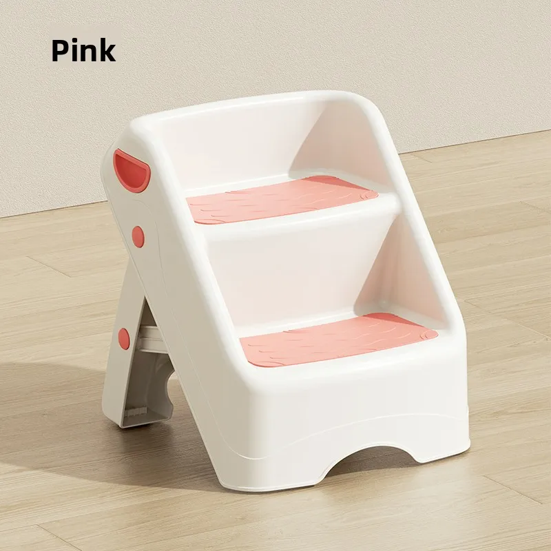 Taburete plegable de baño antideslizante seguro para niños