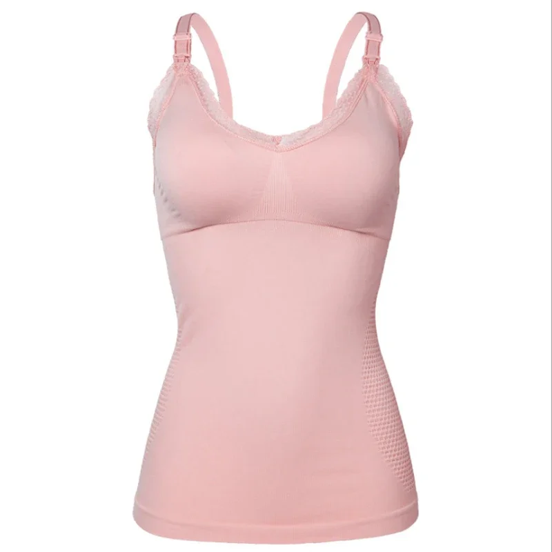 Emotion Moms Camisola de lactancia inalámbrica sin mangas para mujer - imagen 2