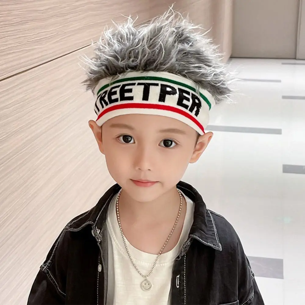 Gorro de punto elástico para niño y niña – Diseño divertido