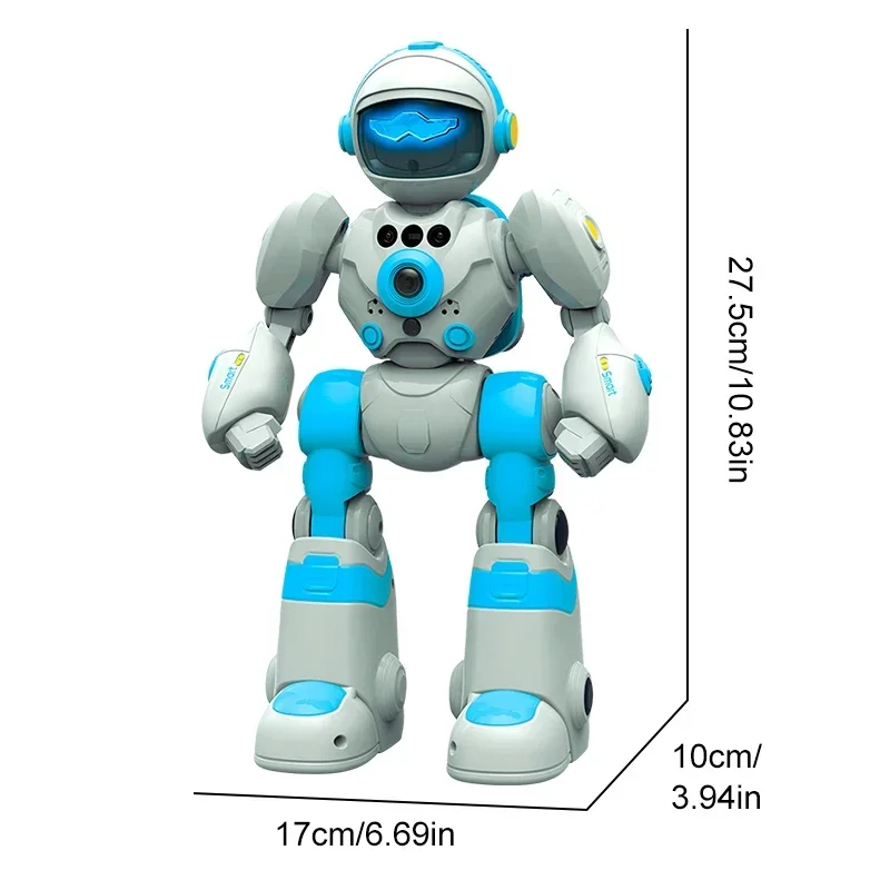 Robot teledirigido con detección de gestos, programable y baile