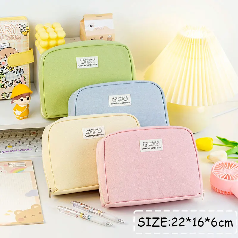 Estuche escolar kawaii de gran capacidad para niña - imagen 4