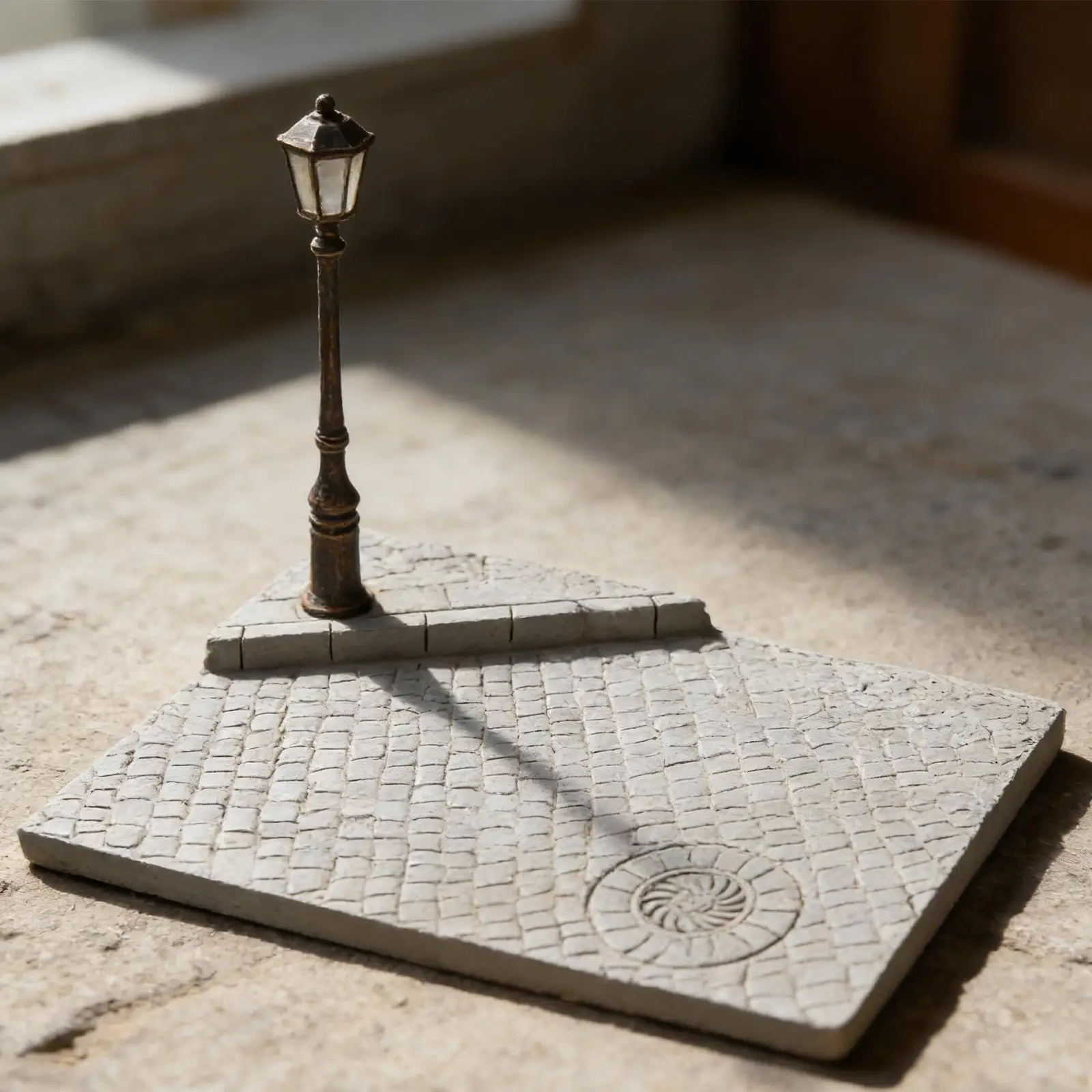 Farola resina para maquetas, kit montaje detallado realista diorama - imagen 3