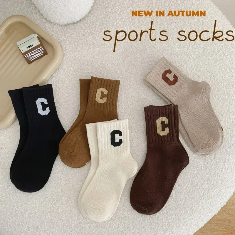 Calcetines infantiles de algodón – Cálidos para primavera y otoño