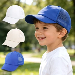 Gorra de béisbol en algodón transpirable para bebé, estilo verano