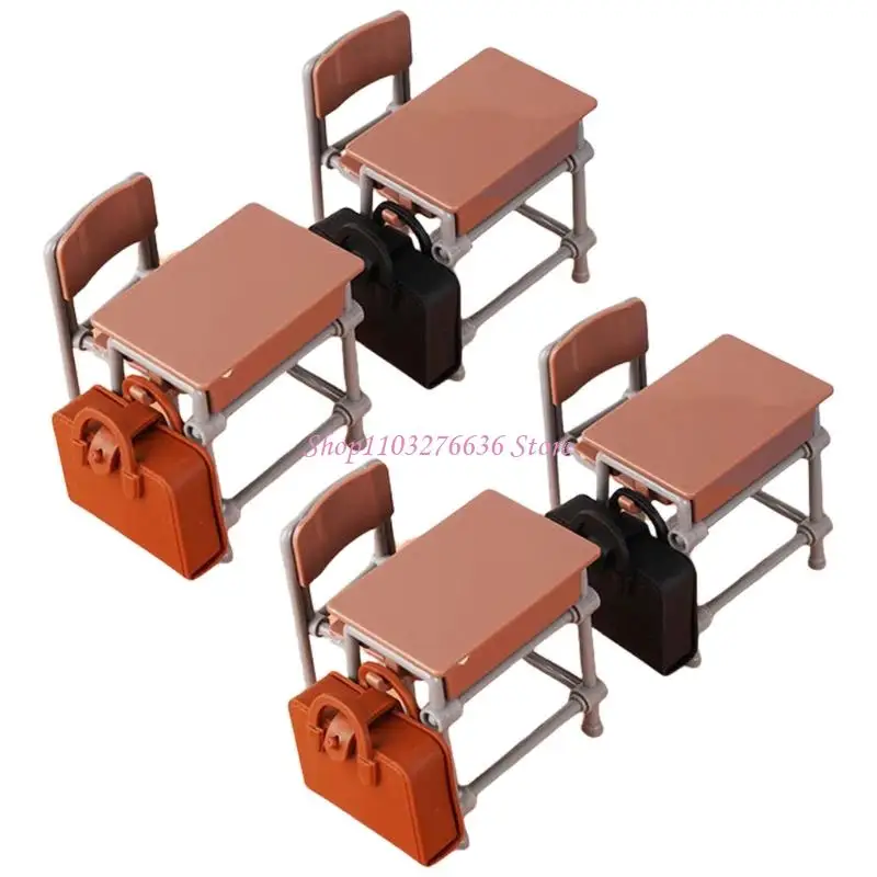 Mochilas en miniatura incluidas en el set
