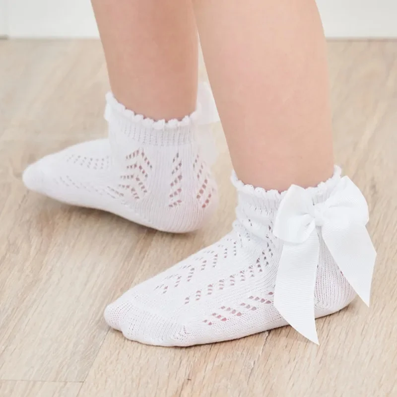 Lawadka calcetines verano niños - Medias con lazo primavera