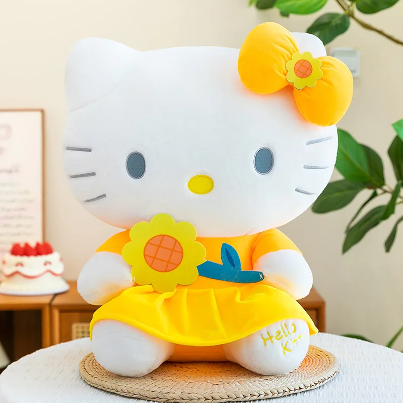 Peluche Hello Kitty girasol tierno y suave, regalo infantil - imagen 5