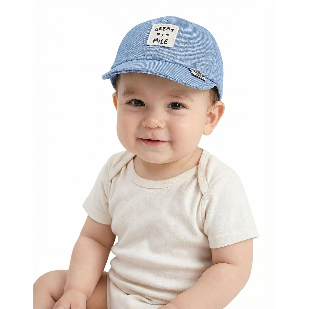 Gorra de sol vaquera para bebés – estilo béisbol exterior - imagen 2