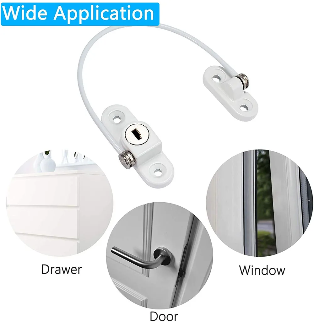 Cerradura de seguridad con cable para bebés y niños - imagen 4