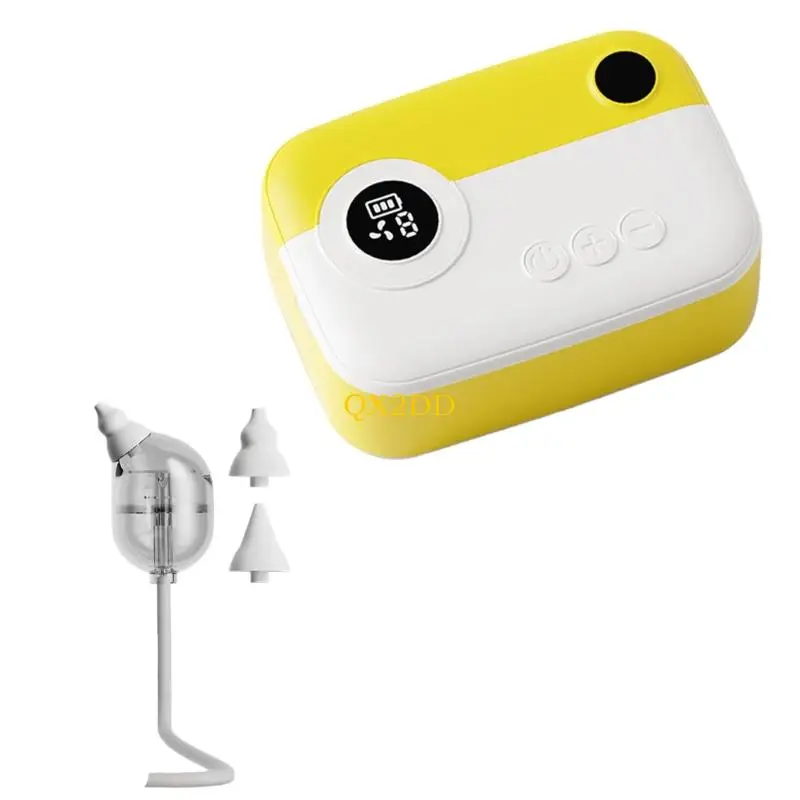 Aspirador nasal eléctrico automático para bebé, poco ruido - imagen 4