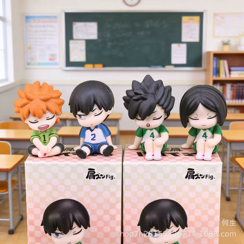 Haikyu muñecos Hinata y Kageyama de caja sorpresa para niños - imagen 4