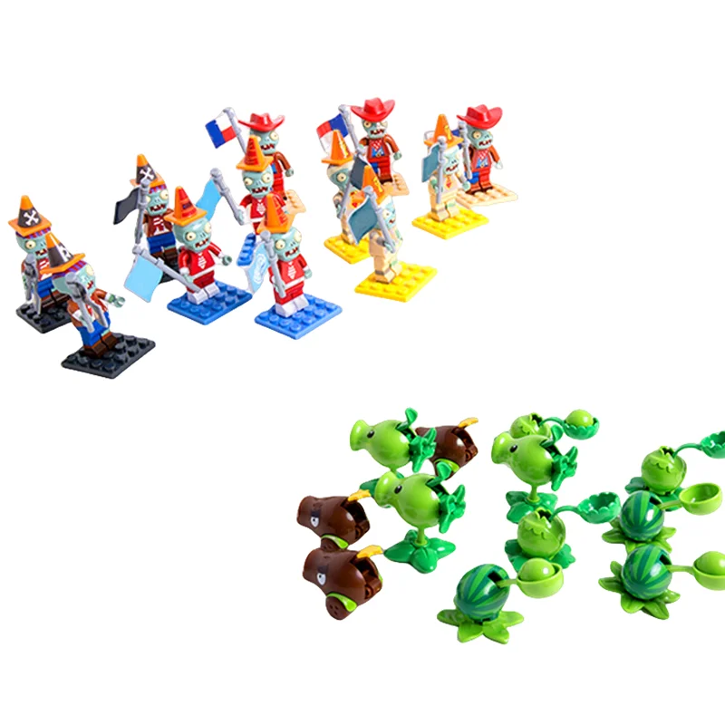 Plantas vs Zombies figura de acción Peashooter infantil